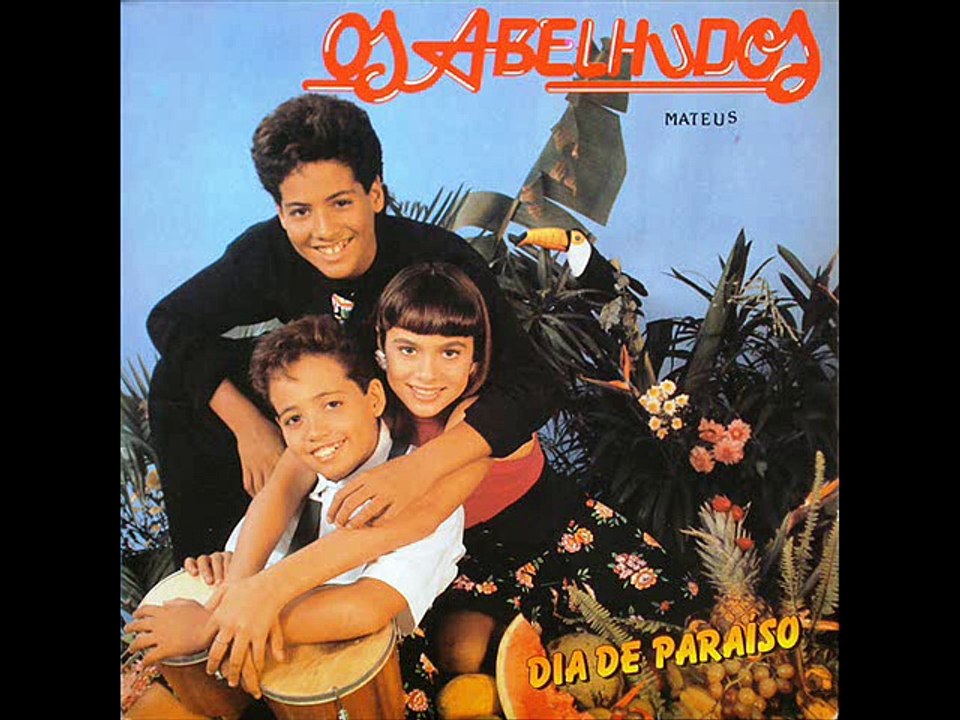 LP OS ABELHUDOS - DIA DE PARAÍSO - DE 1988 COMPLETO GRAVADORA EMI ODEON