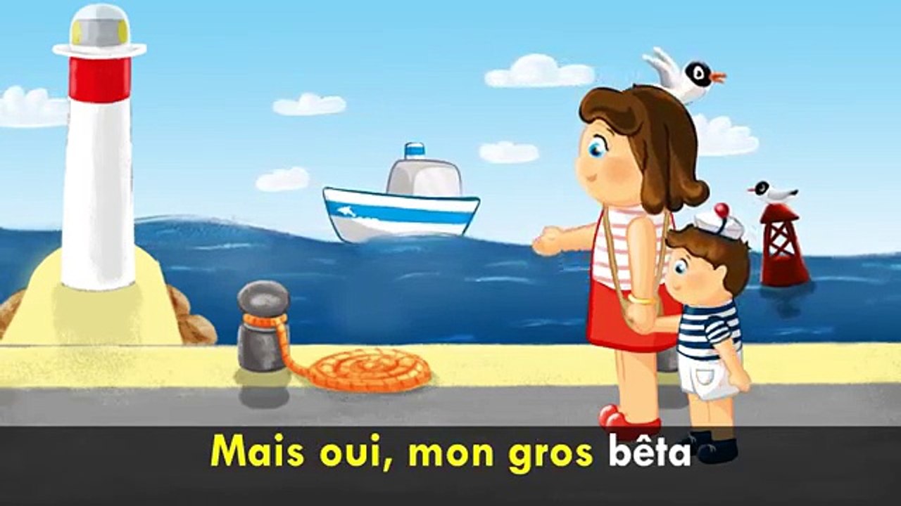 Maman les petits bateaux (comptine avec paroles)