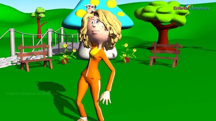 Marie A un Petit Agneau | 3D Comptine Cartoon pour les enfants | Children 3D Rhymes