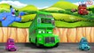 Wrong Colors & Wheels Monster Truck for Kids #w | Street Vehicles for Children | Mixer Truck