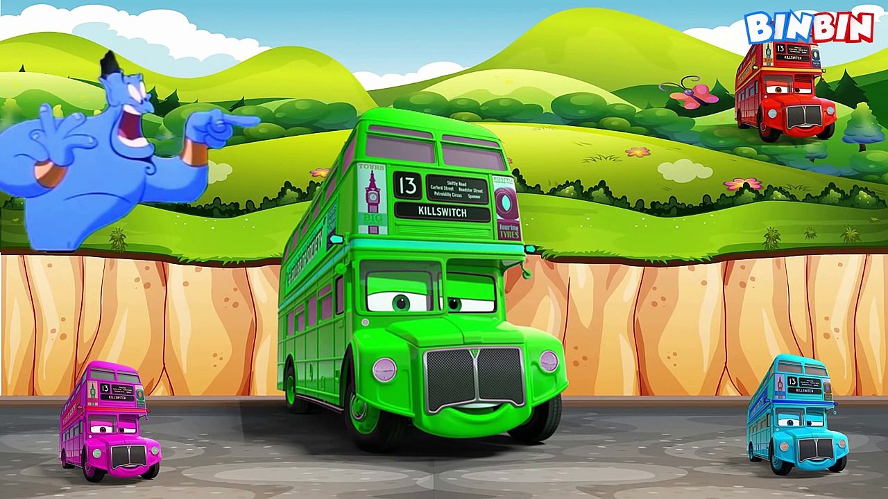 Wrong Colors & Wheels Monster Truck for Kids #w | Street Vehicles for Children | Mixer Truck