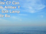 LED Night Light Bulbs Emotionlite C7 Candelabra Bulb Amber Yellow Glow Salt Lamp Candle