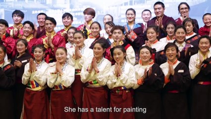 Changing destiny thangka painting gives student her new path