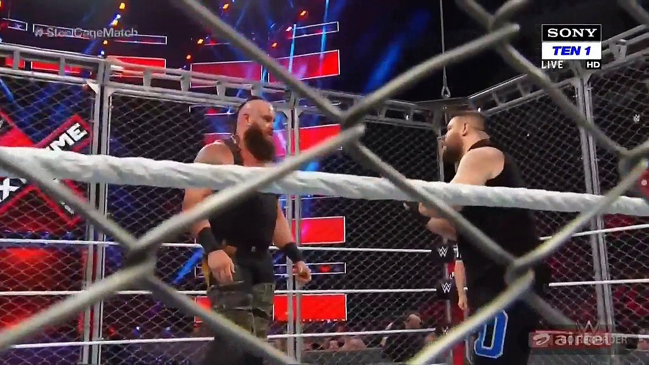 (WWE Extreme Rules 2018) Braun Strowman Vs Kevin Owens Steel Cage Full Match