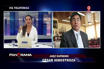 César Hinostroza evitó responder por la identidad de la ‘Señora K’