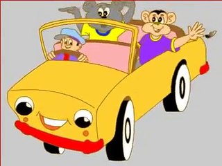 CHOTI SI MOTOR KI AUNDER AA BAITHE BHALU ANDER-KIDS HINDI RHYMES