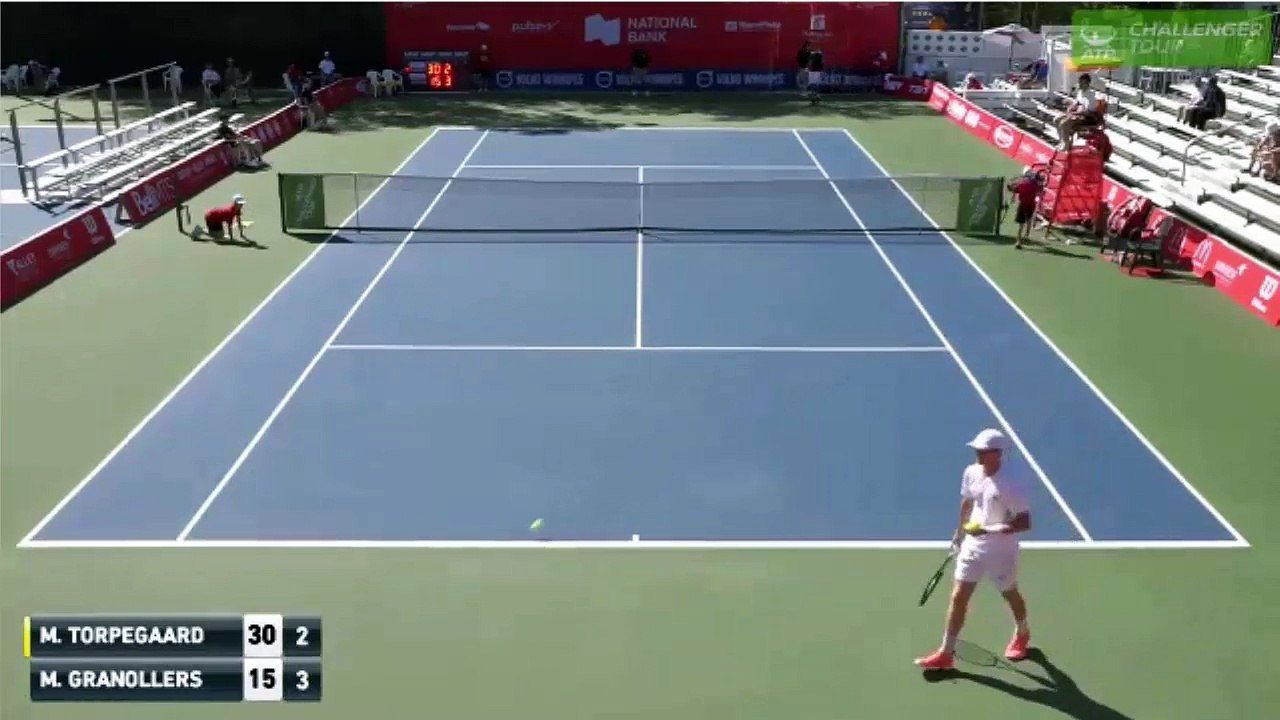 Mikael Torpegaard (DEN) vs. Marcel Granollers (ESP) 2018 ATP Challenger Tour Winnipeg Men's Singles Tennis Quarterfinals Full Match (13.7.18)