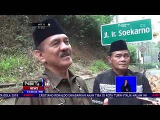 Ini Dia Nama Jalan Presiden Soekarno Di Lembang NET12