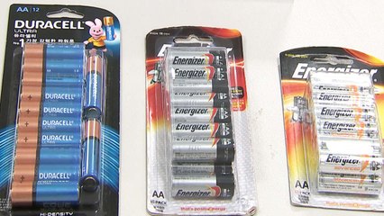 건전지 '가격 대비 성능' 최대 7.3배 차이 / YTN