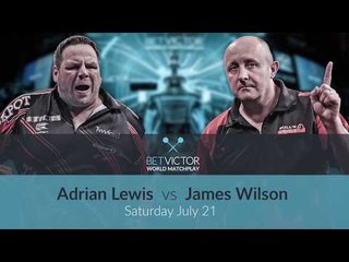 Adrian Lewis vs James Wilson | BetVictor World Matchplay Preview Show | Darts 