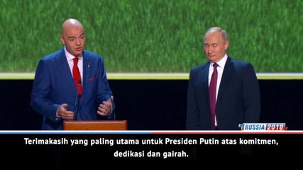 Piala Dunia Sudah Merubah Persepsi Terhadap Rusia - Infantino