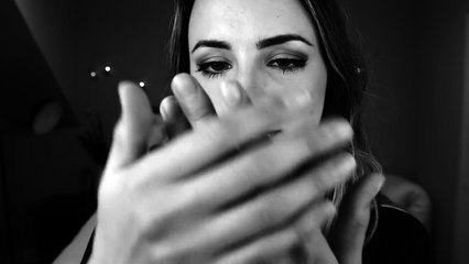 [ASMR] Dark & Relaxing Face Touching, Adjustments & Hand Movements