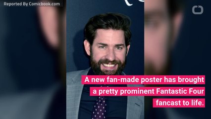 John Krasinski Becomes Mister Fantastic In Amazing Fanmade Poster