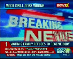 Mock drill horror NDMA tweets, unfortunate that this incident happened
