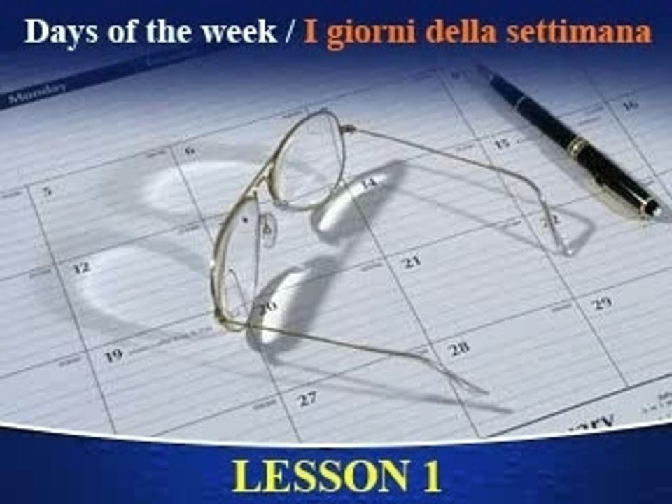 Learn Italian Time Expressions