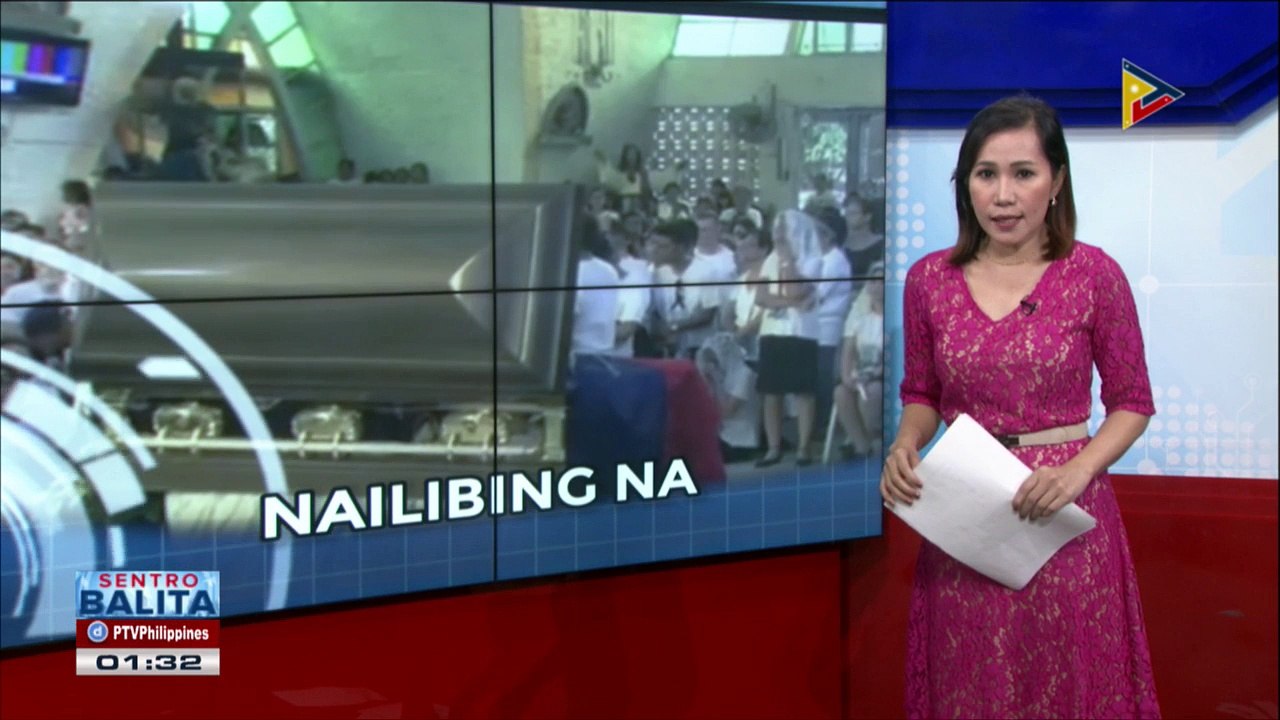 Trece Martires Vice Mayor Lubigan, inilibing na