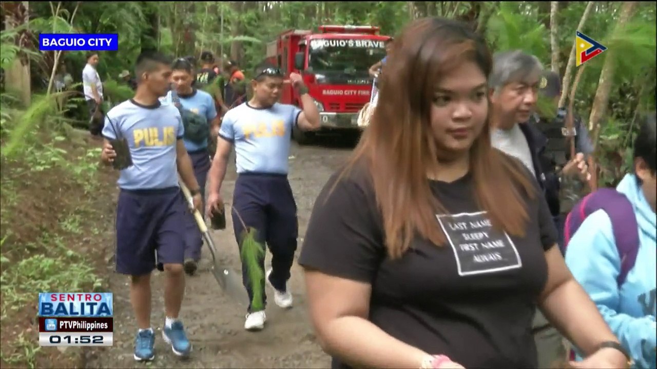 Pag-alala sa 1990 killer quake, idinaan sa pagtatanim ng puno