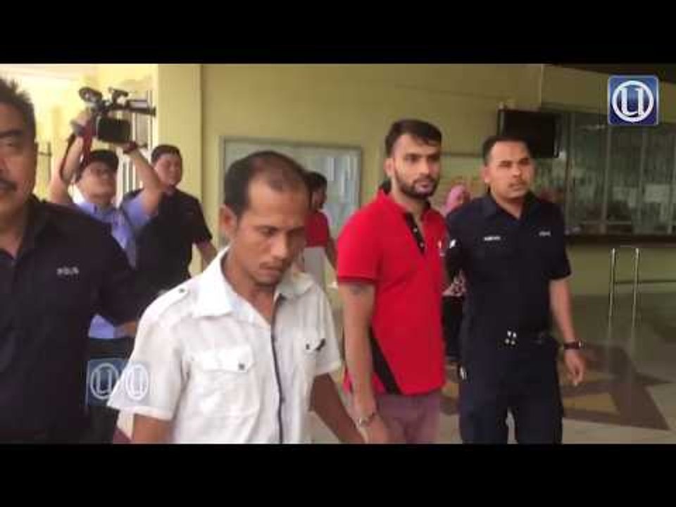 Dua rakan didakwa bunuh pemandu Grab