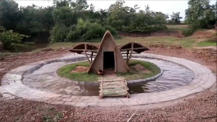 Build Swimming Pool Around Underground House...