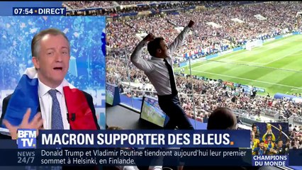 ÉDITO - "Macron a réussi, sans faire trop de récupération politique, à être dans le tempo"