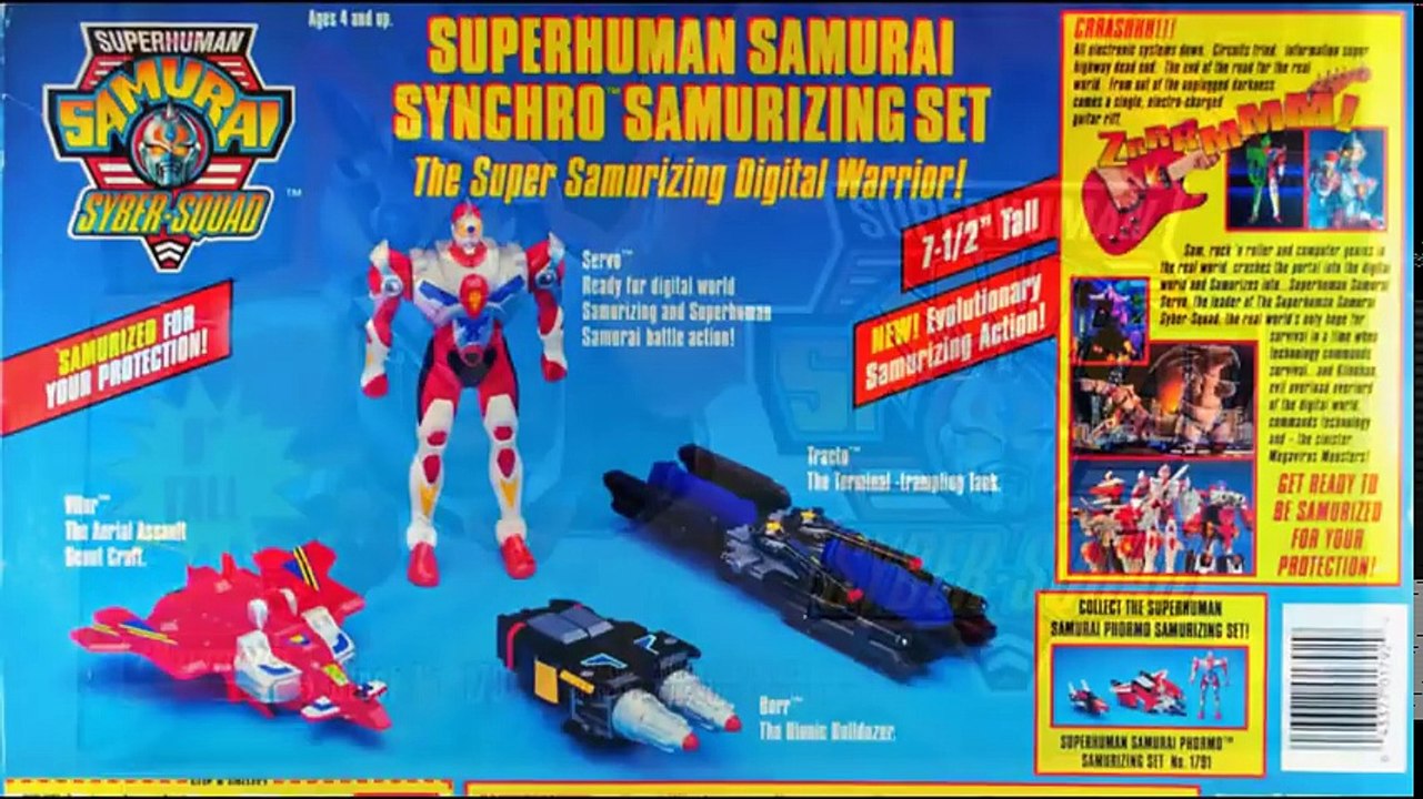 Curiosidades de Samurai Cibernetico 1994 (Superhuman Samurai Siber Squad) Gridman Ultraman