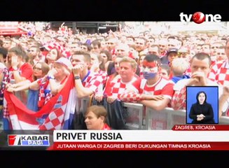 Kalah di Final, Pendukung Kroasia Tetap Bangga
