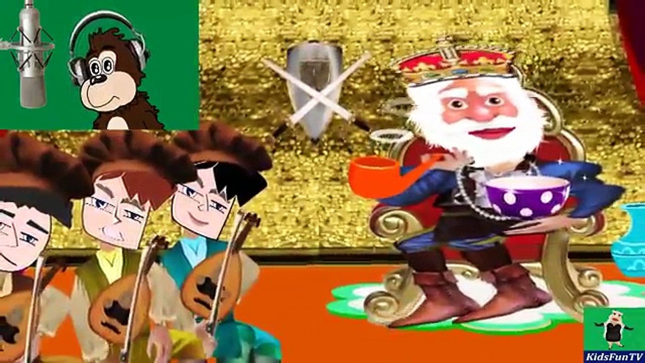 Nursery-Rhymes By Kids | Merry Old King Cole From Britain | Animated Songs With Lyrics By KidsFun TV