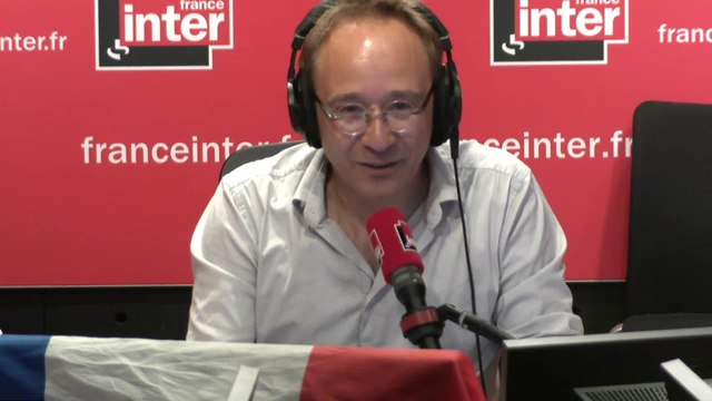 Yoann Riou et Franck Ballanger au micro de Frédéric Métézeau
