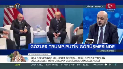 Gözler Trump-Putin görüşmesinde