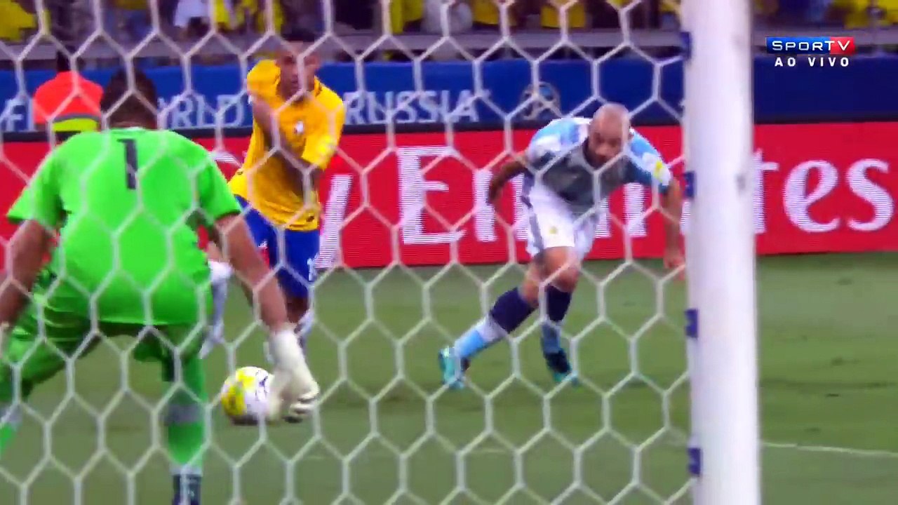 Neymar vs Argentina Home HD 1080i (10_11_2016) by MNcomps