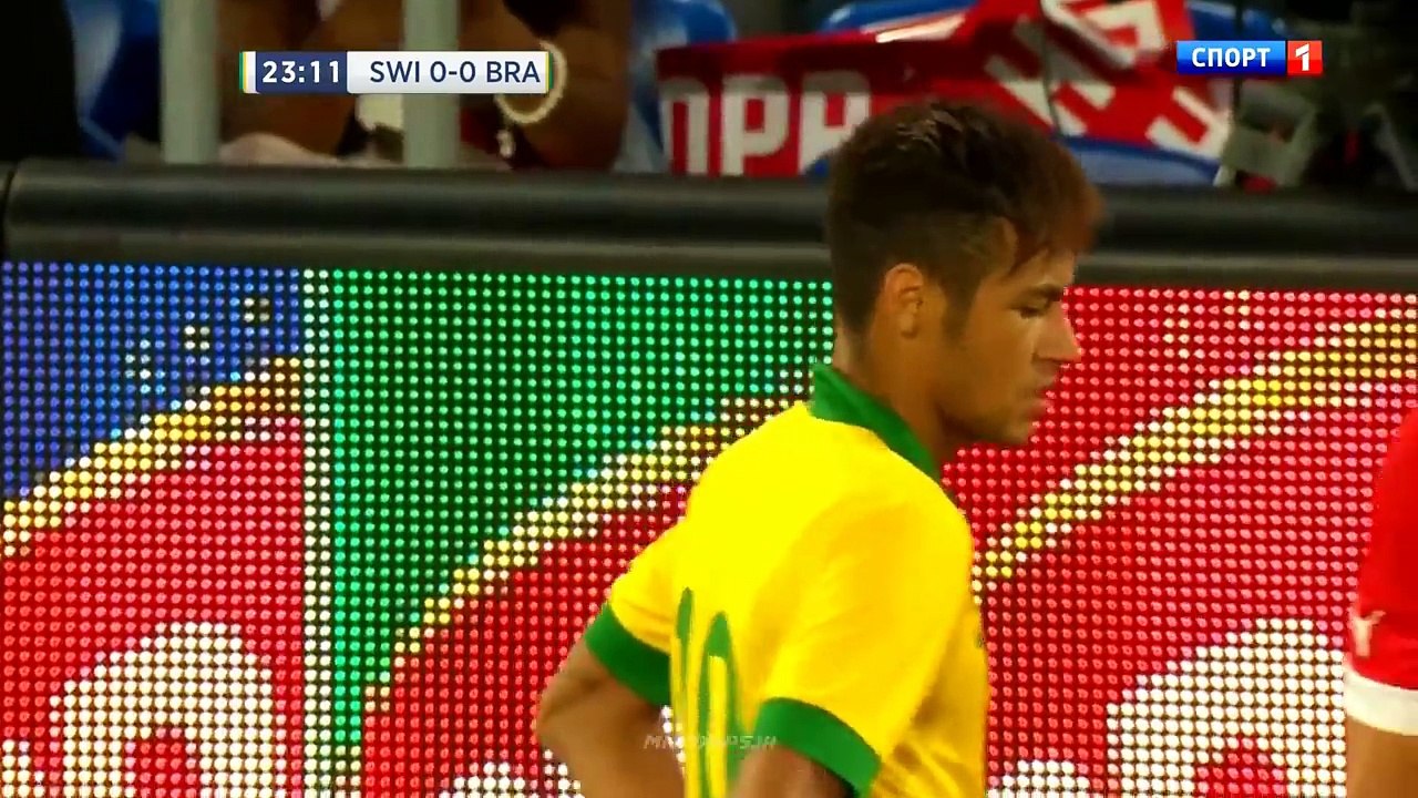 Neymar vs Switzerland (World Cup Preview) HD 1080i (14_08_2013)