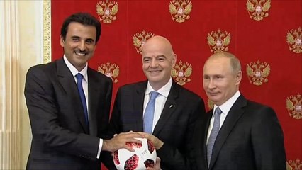 قطر تتسلم رسميا استضافة كأس العالم 2022