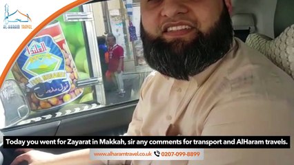 Alharam Travel Customers Showing Their Love for Us
