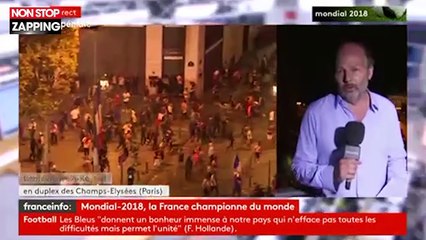 France championne du monde : Violents incidents en marge des célébrations (vidéo)