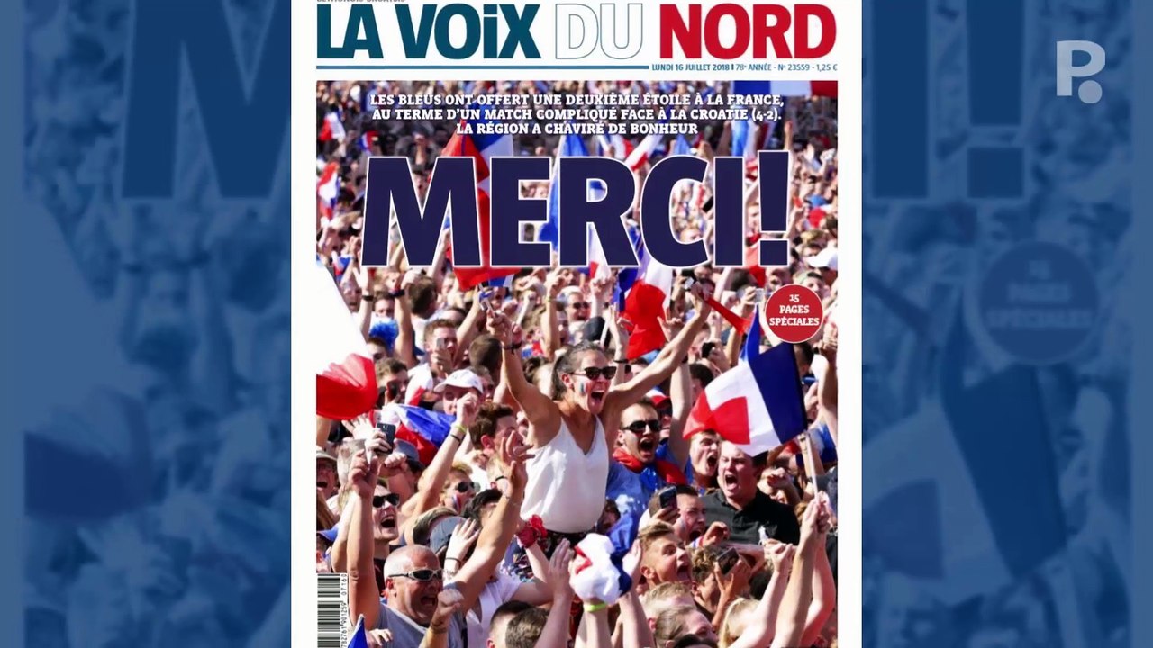 La France championne du monde : "Fiers", "Merci...