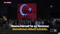 'Saraybosna'nın hafızası' Türk bayrağına büründü