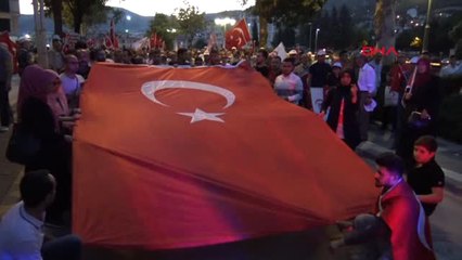 Amasya'da 10 Bin Kişi 15 Temmuz Şehitleri İçin Yürüdü