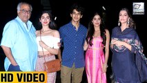 Entire Kapoor Family Watch DHADAK For Janhvi Kapoor | Sonam, Rhea, Khushi, Anil, Boney Kapoor