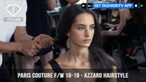 Azzaro Hairstyle Paris Haute Couture Fall/Winter 2018-19 | FashionTV | FTV