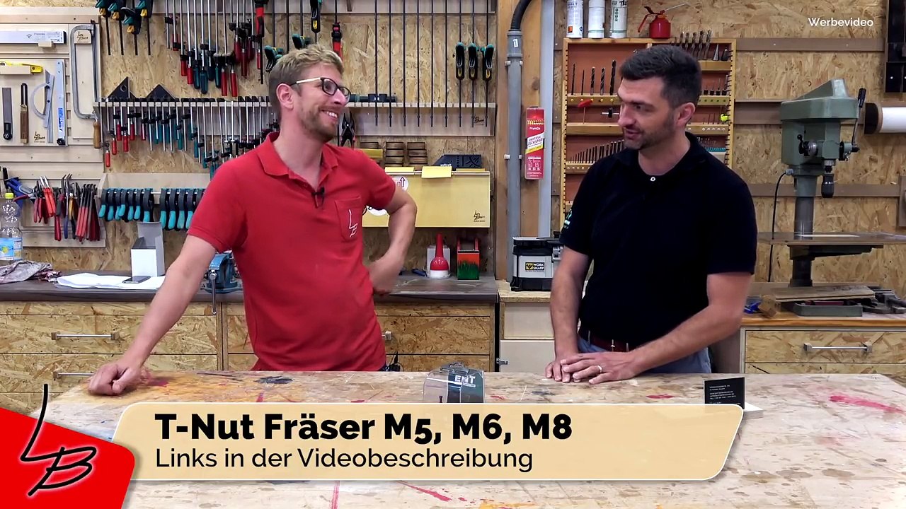 T nutfräser oder t nut schiene?  die neuen m5/6/8 fräser von ent sind da!