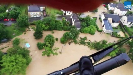Indondations en Béarn : les images impressionnantes de Rébénacq