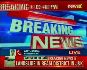 2 dozen people injured  in a landslide in Siyad Baba area of Reasi in Jammu and Kashmir