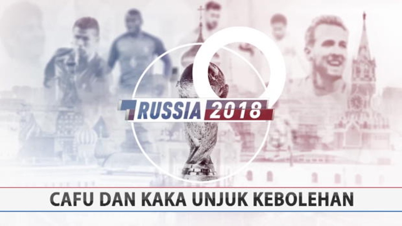 Di Balik Layar - Cafu dan Kaka Tunjukan Skill Samba di Moskow