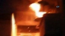 Nazilli’de korkutan ev yangını...Evde yaşayan kadın bulunamayınca yakınları fenalık geçirdi