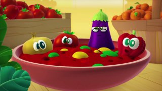 Learn Fruits and Vegetables for Kids : The Eggplant