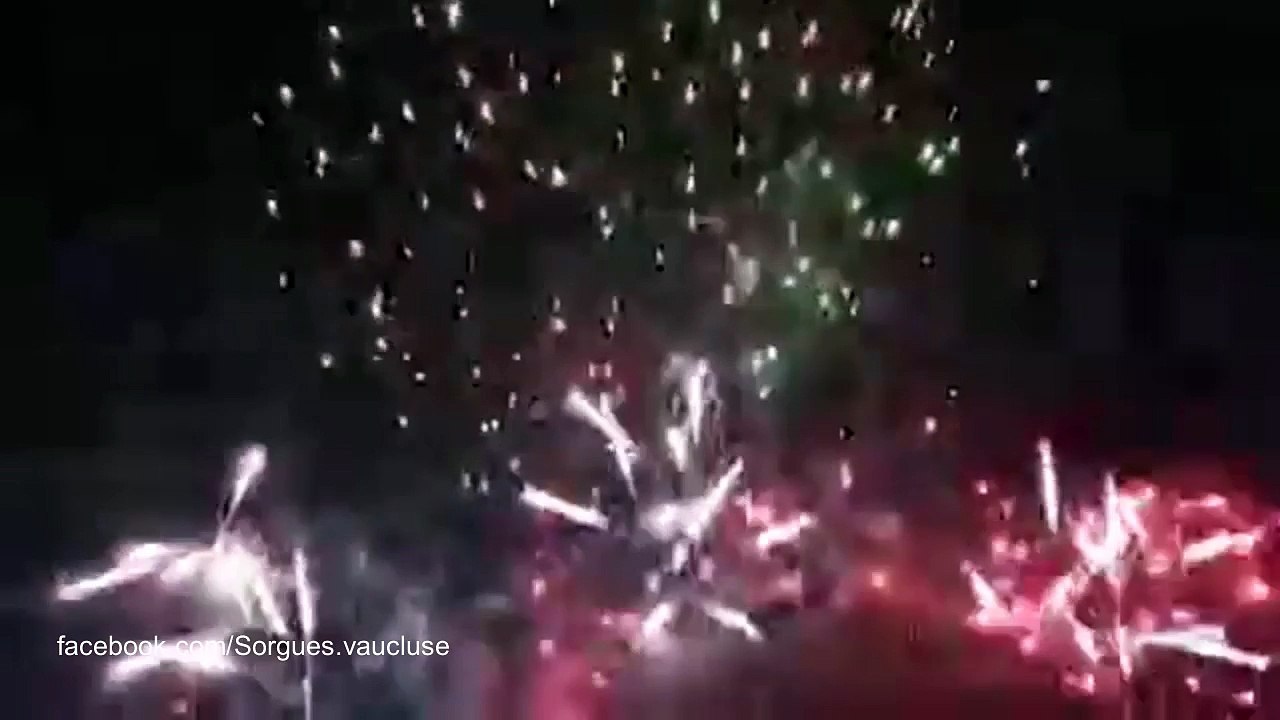 Feu artifice 2018 à Sorgues
