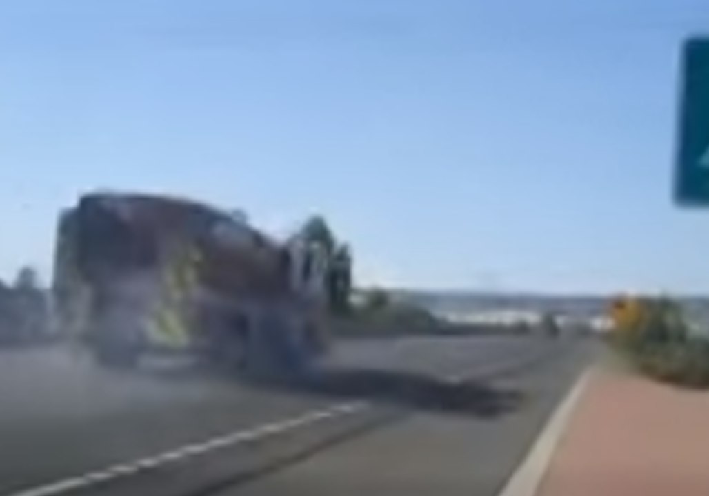 Police Chase Stolen California Fire Truck