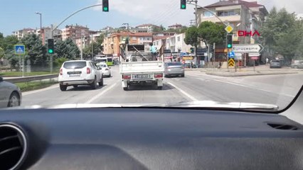Kocaeli Kamyonet Kasasında Tehlikeli Yolculuk Hd