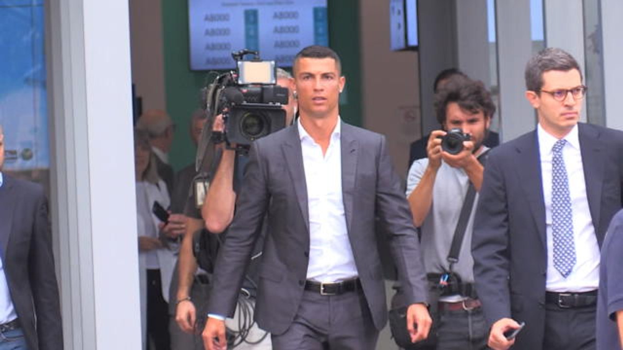 Juventus - Cristiano Ronaldo est arrivé à Turin