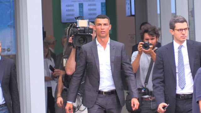 Juventus - Cristiano Ronaldo est arrivé à Turin